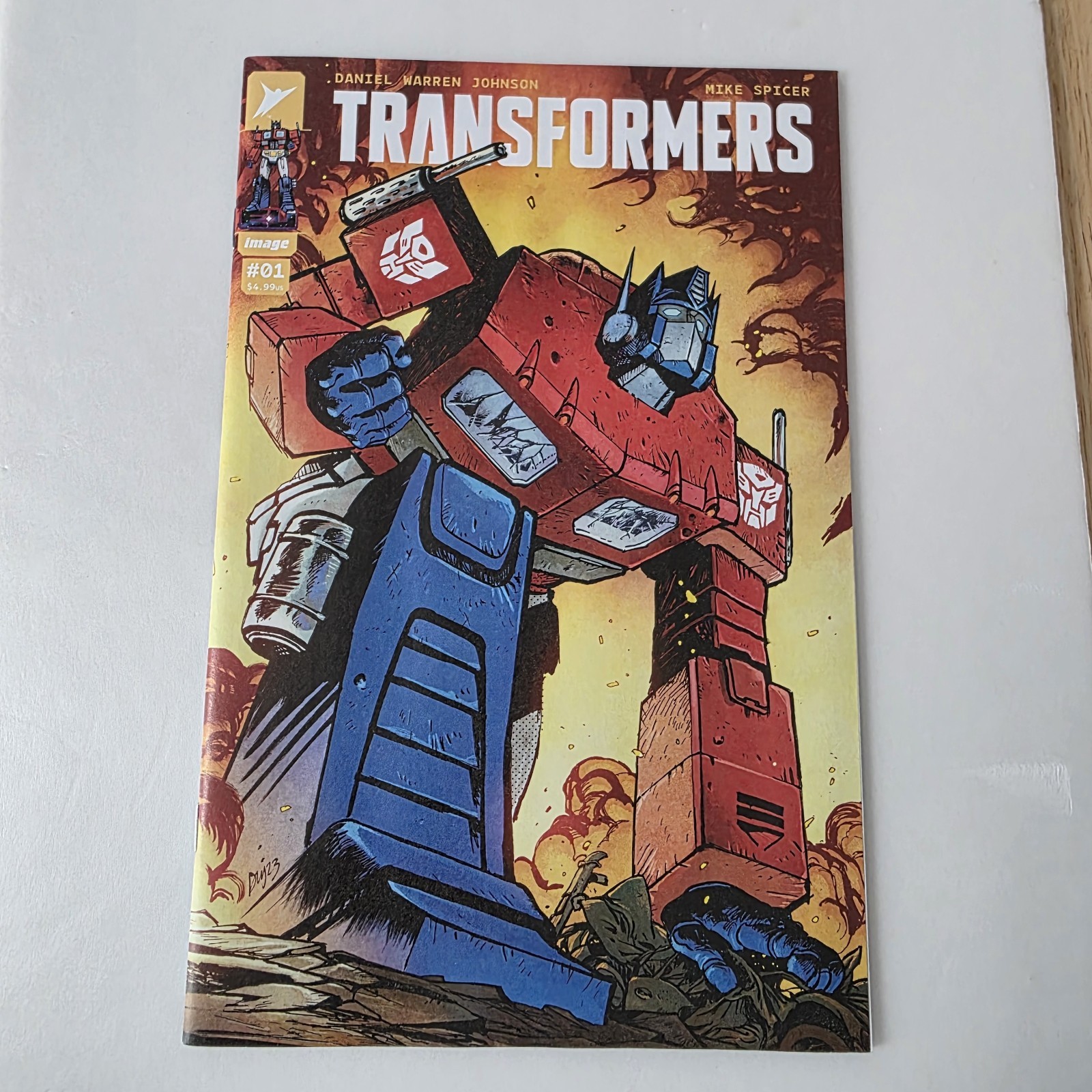 TRANSFORMERS #1 (2023) 1st Print Cover A Daniel Warren Johnson Image Comics TRANSFORMERS #1 (2023) 1st Print Cover A Daniel Warren Johnson Image Comics