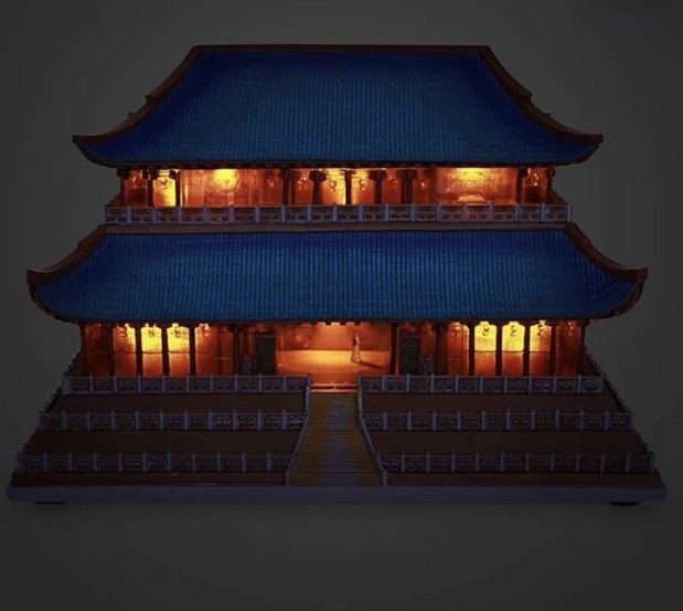 NIB Disney Mulan Imperial Palace Castle Collection Light Up Series 3/10 2020