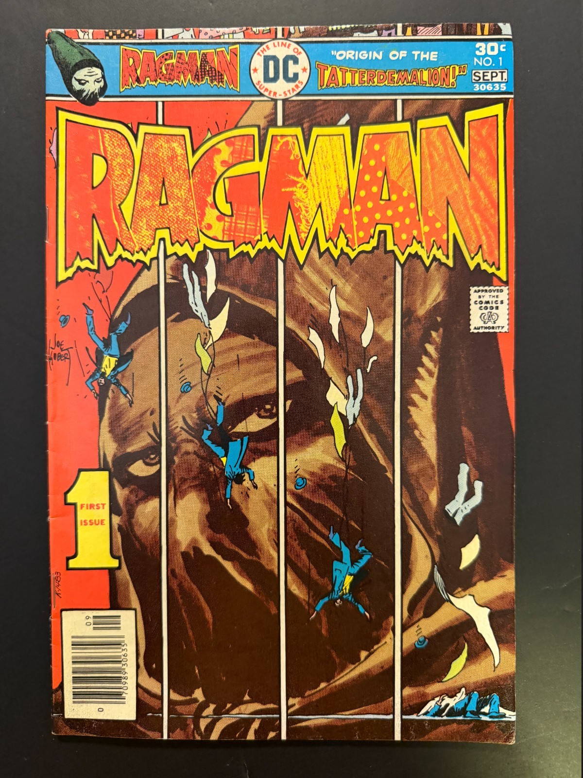 Ragman #1 1976 DC Key 1st App Origin Ragman Tatterdemalion Kubert | Mid Grade