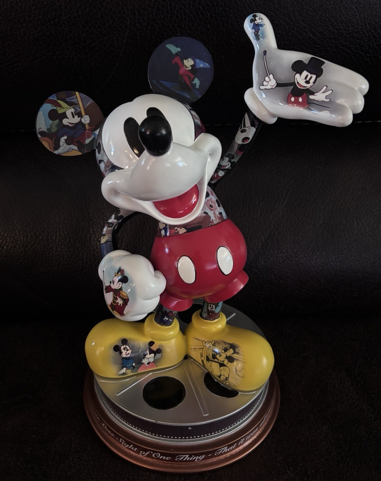 Disney MICKEY MOUSE'S Magical Moments Sculpture # A6223 Authentic