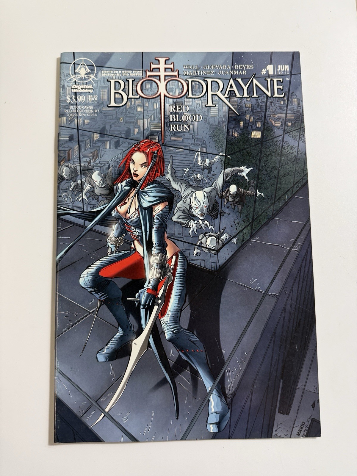 BloodRayne: Red Blood Run #1 Digital Webbing Comics 2007 Video Game Book