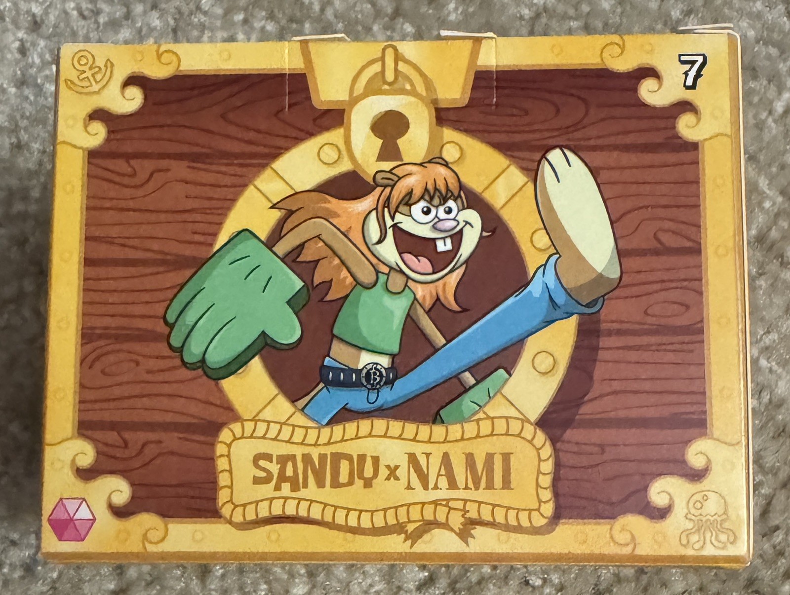 Mcdonalds One Piece X SpongeBob Squarepants, Sandy x Nami Happy Meal Toy