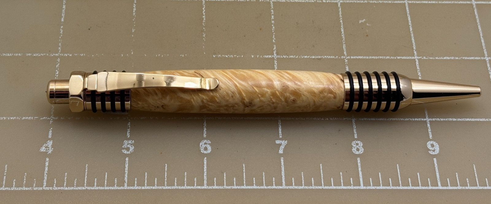 Judd's Excellent Hand Made Beautiful Wood Ballpoint Pen