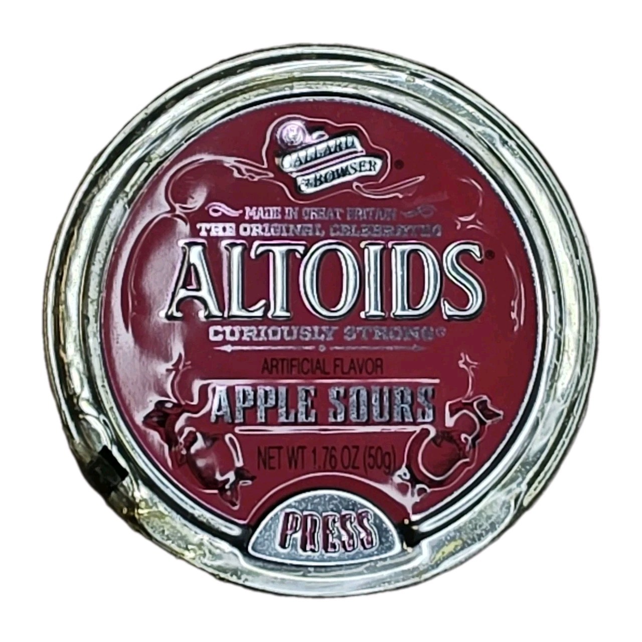 Altoids Apple Sours Sealed Tin 2005 Rare Discontinued Collectible NOS Mint Vtg