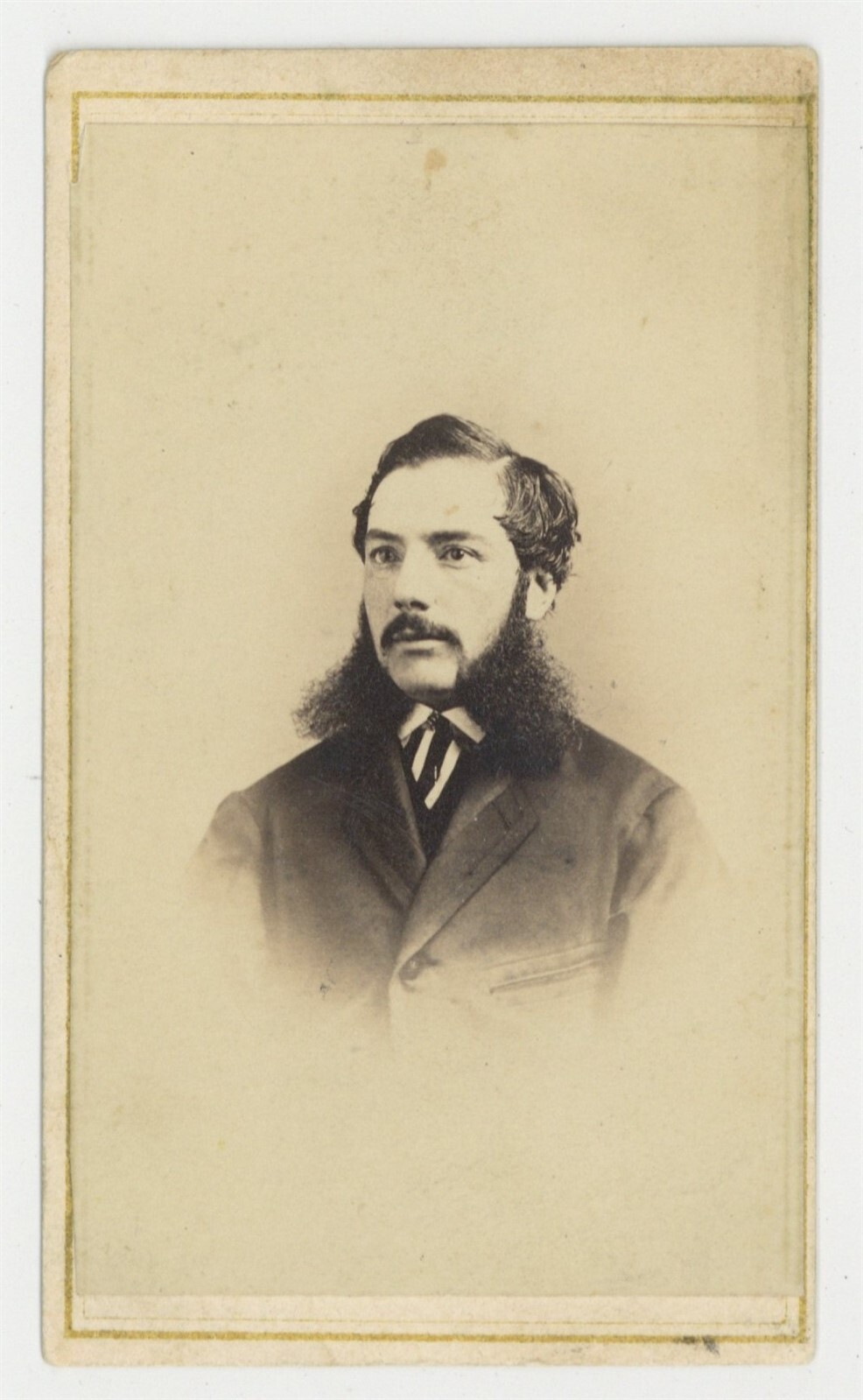 JP James Ball Thomas 1860 Rare Backside Art Stamp African American Photographer