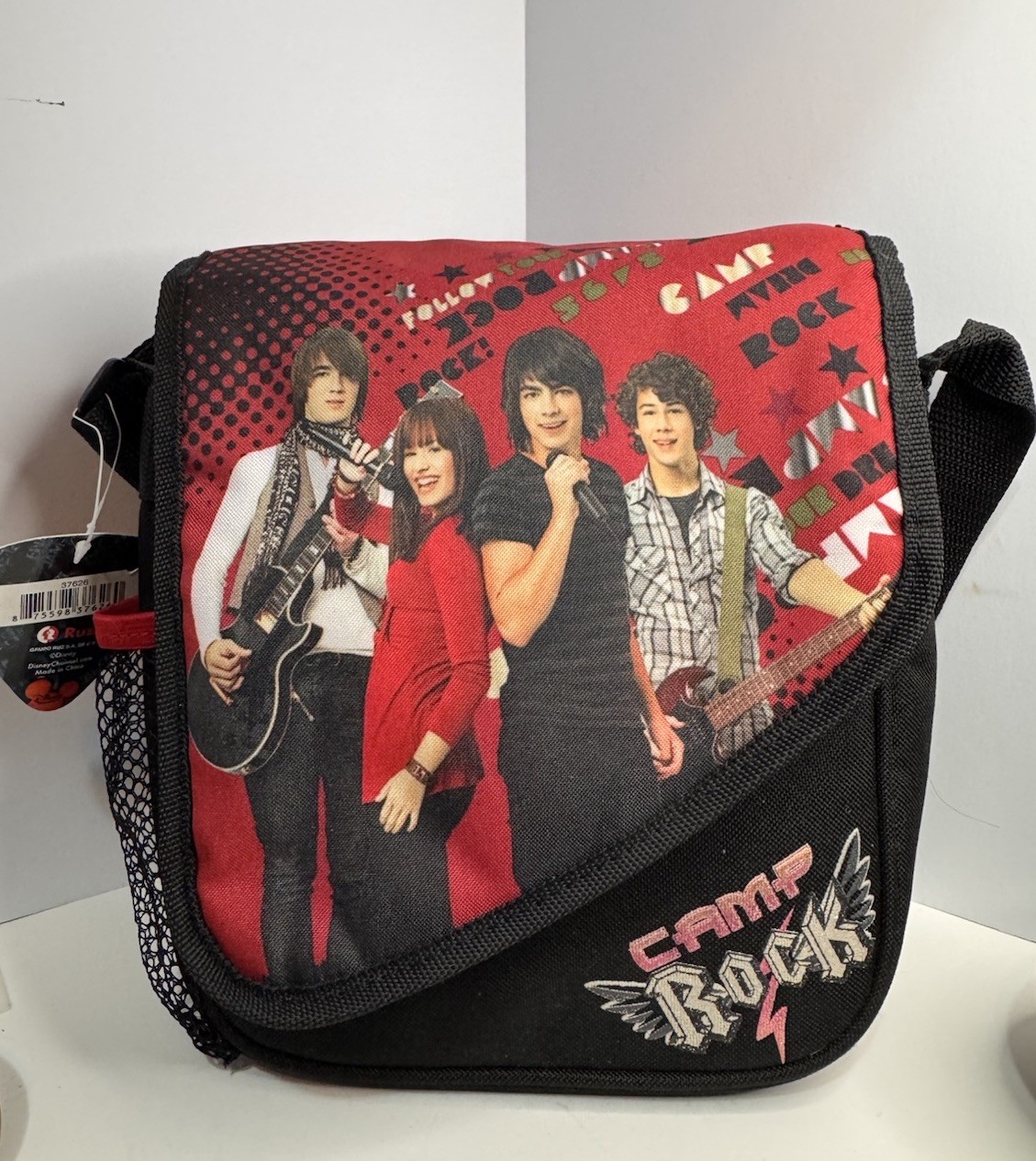 Disney Camp Rock Insulated Lunch Bag The Jonas Brothers Vintage NWT Old Stock