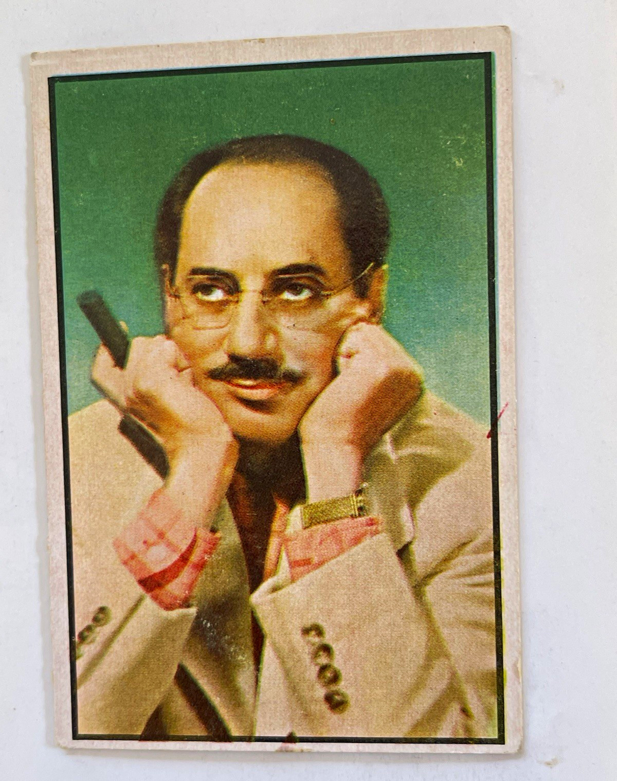 Vintage 1953 NBC Television & Radio Stars Trading Card - No. 8 Groucho Marx
