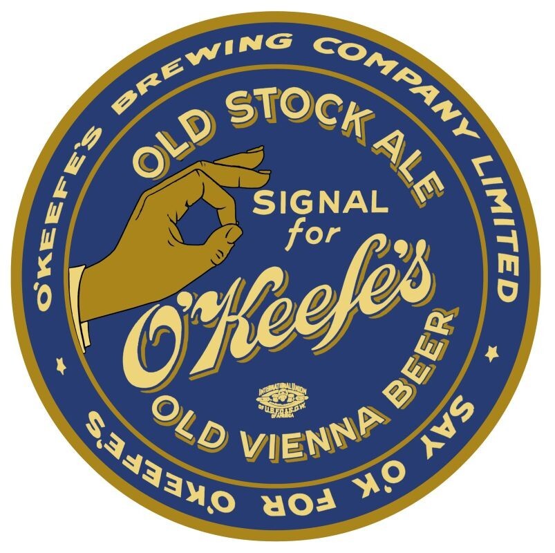 O\'Keefe\'s Old Vienna Beer  NEW Metal Sign: 14\