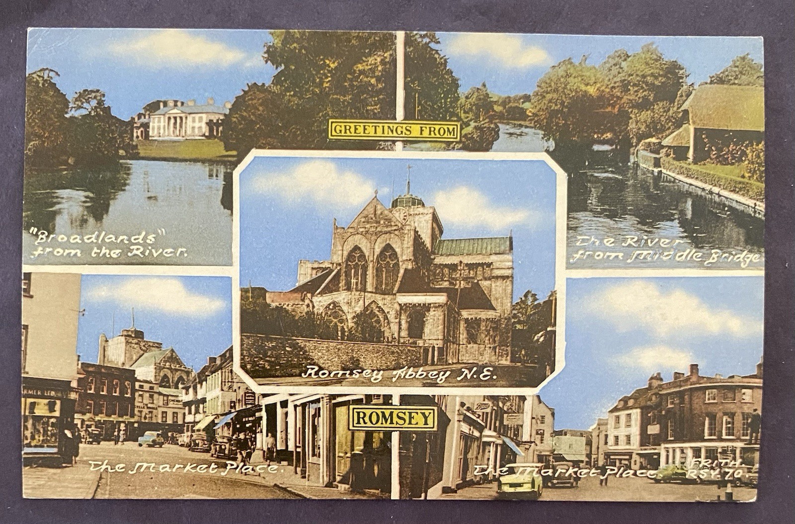 GREETINGS FROM ROMSEY , ENGLAND.  Posted.     C219
