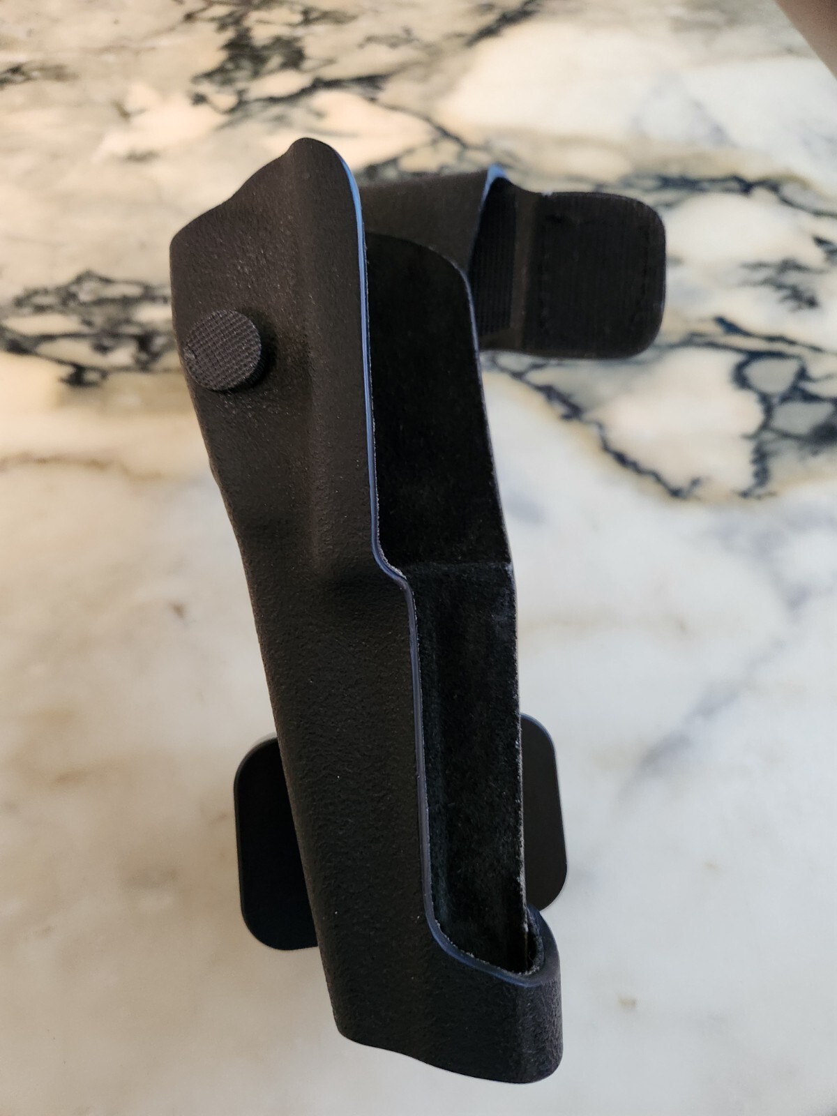 Vintage/Rare Safariland Holster Model 009, Black, Lined, 5 3/4 Vintage/Rare Safariland Holster Model 009, Black, Lined, 5 3/4