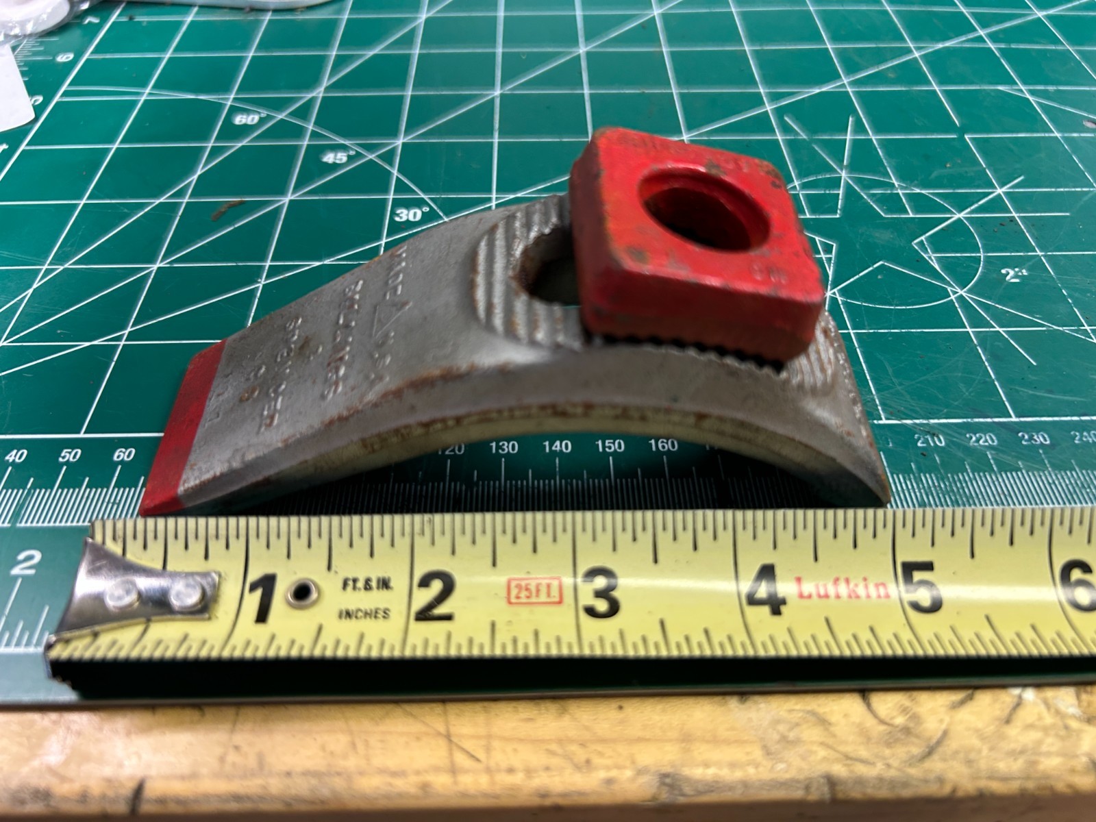 MACHINIST HmKy LATHE MILL Billings Spencer No 1 Arch Adjustable Hold Down LtA MACHINIST HmKy LATHE MILL Billings Spencer No 1 Arch Adjustable Hold Down LtA