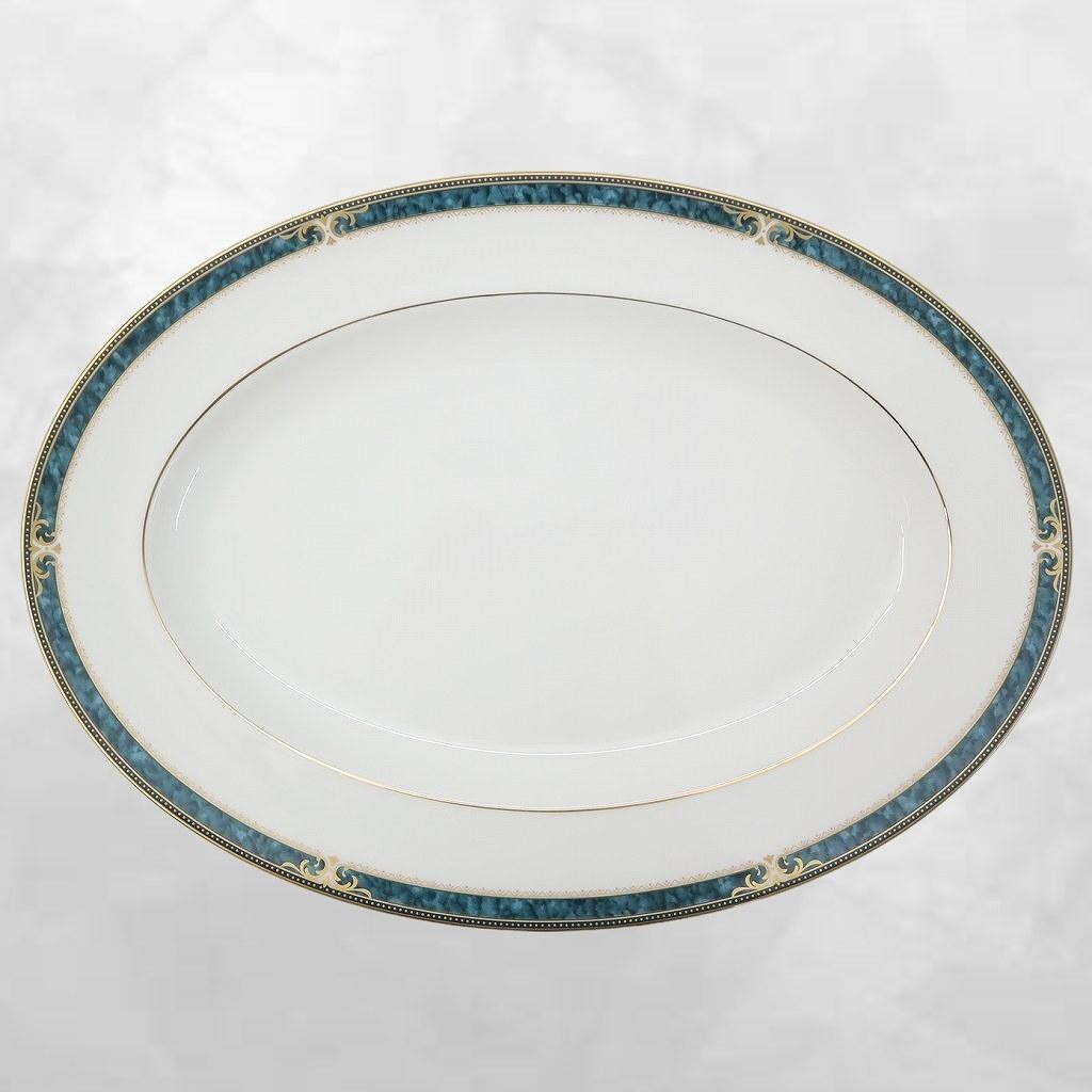 Noritake Essex Court Oval Platter Plate 36.5cm