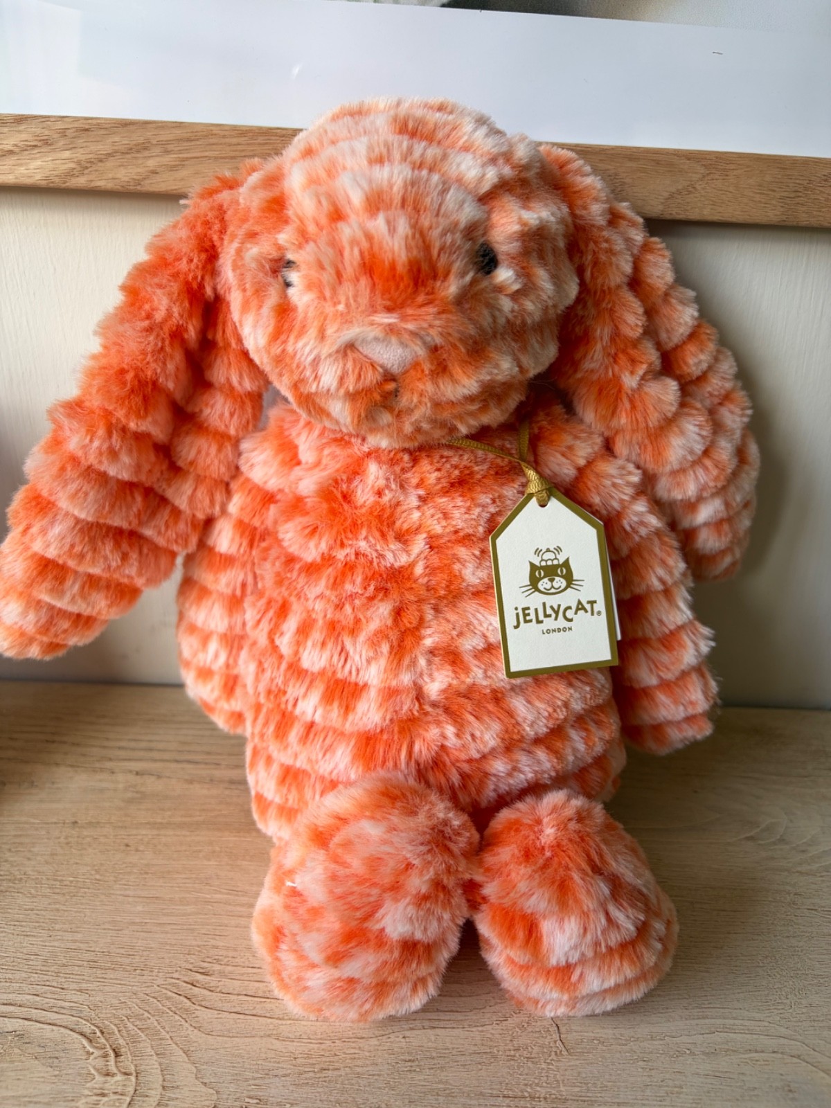 Jellycat Fizzleskip Bunny Medium Orange New UK Exclusive Jellycat Fizzleskip Bunny Medium Orange New UK Exclusive