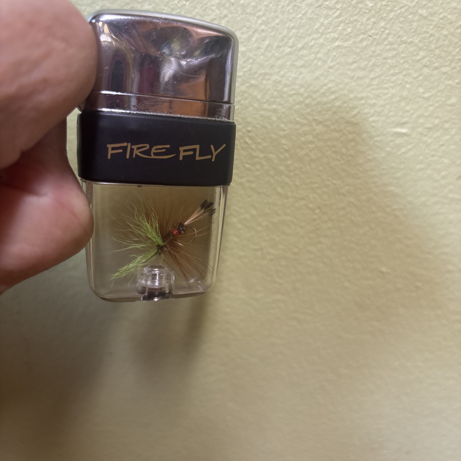 NEW W/O TAGS VINTAGE 1970'S FIRE FLY LIGHTER FLY FISHING LURE (see Description)