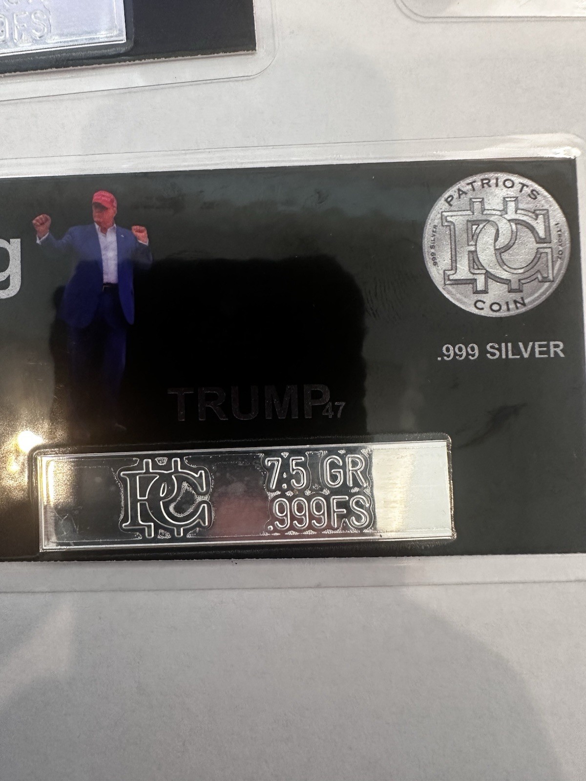 3 Trump Dancing 47 Patriots Coin 7.5 Grain .999 Silver Card MAGA YOU GET ALL 3