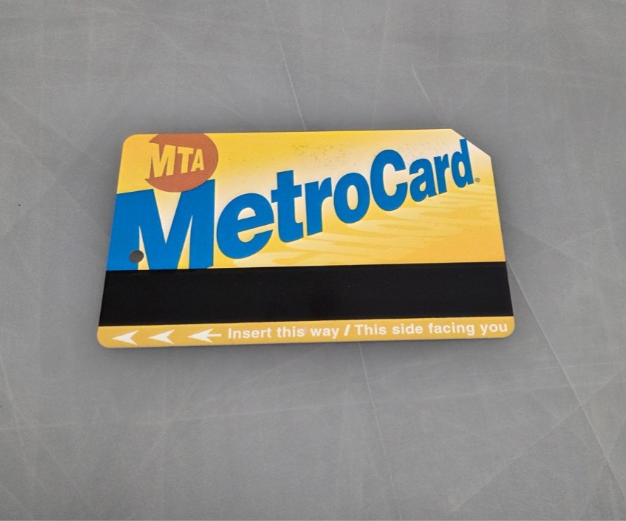 2-Trip Metrocard UNUSED, Expires 30 May 2026