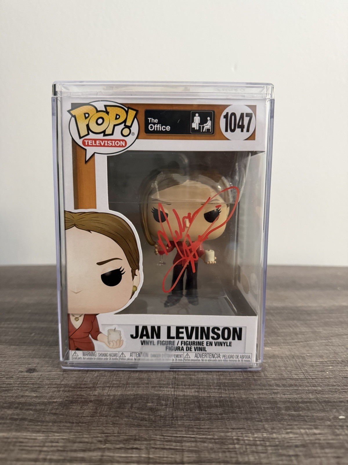 Melora Hardin The Office Jan Levinson #1047 Autographed JSA WIT309456 Protector