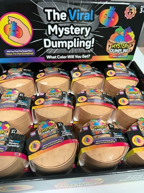 Crazy Fun FULL CASE of 24 Viral Mystery Dumpling Neon Dumplings