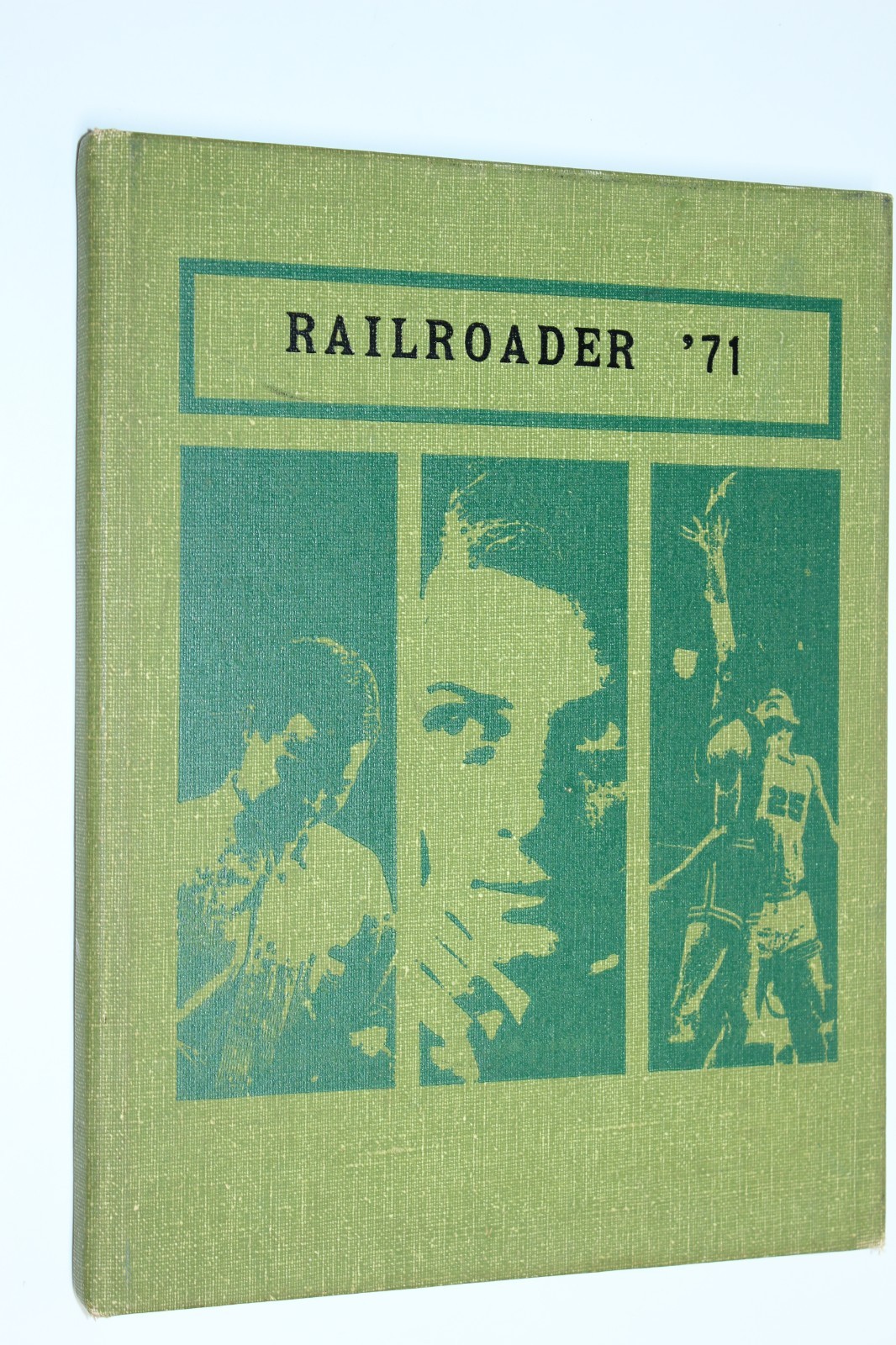 1971 Bradford High School Yearbook Annual Bradford Ohio OH - Railroader 71