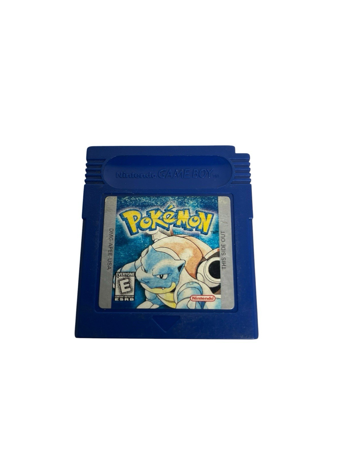 Pokemon Blue Version Nintendo Game Boy Cartridge Authentic Tested Saves Pokemon Blue Version Nintendo Game Boy Cartridge Authentic Tested Saves
