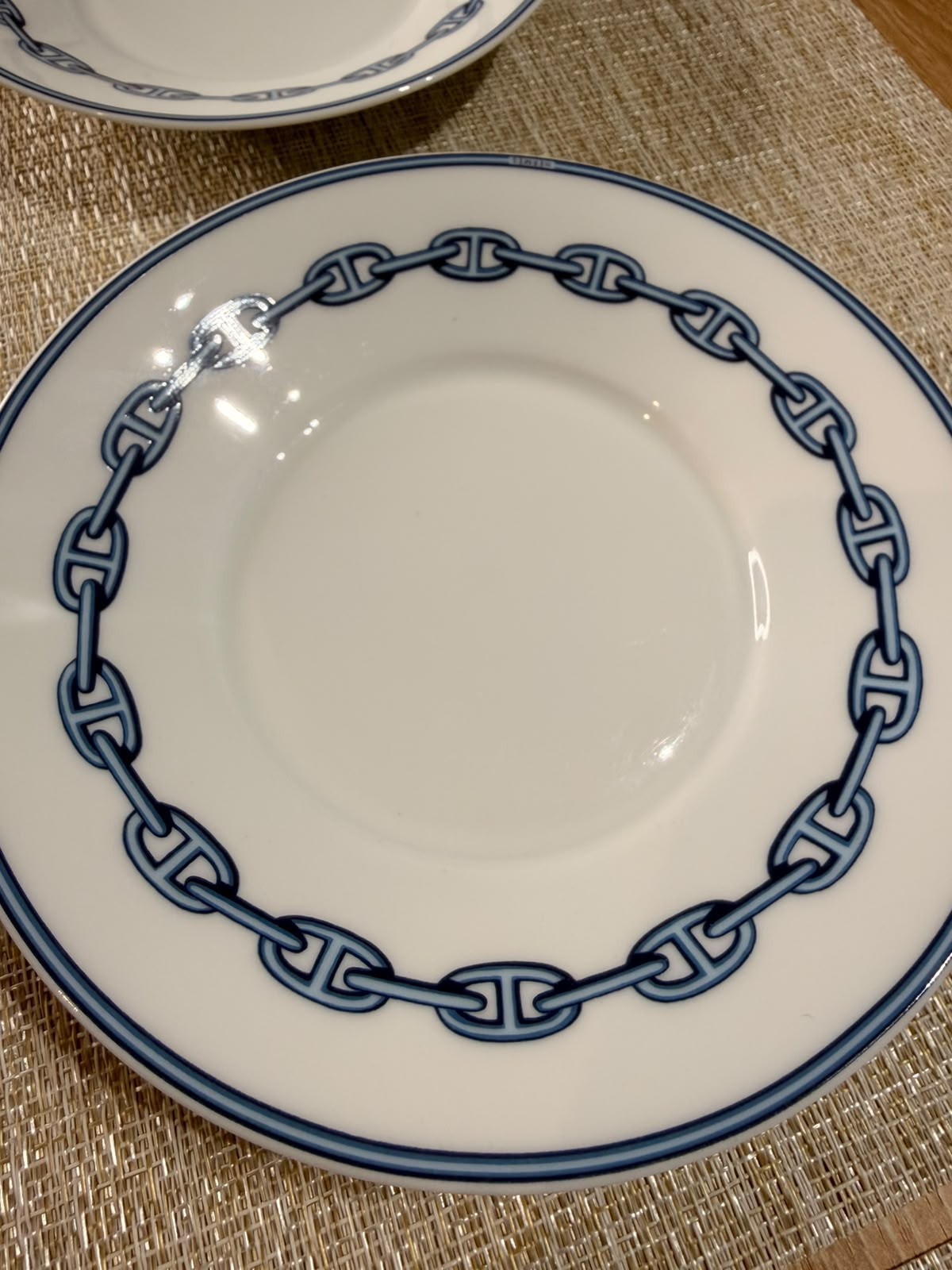 Hermès Chain d'Ancre Bleu Porcelain – Made in France