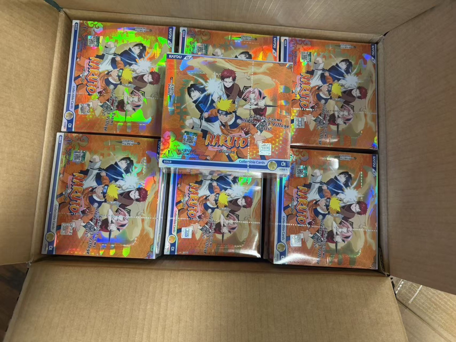 Kayou Naruto Smriti Earth Scroll 001A Sealed Case 24 Booster Boxes CCG TCG