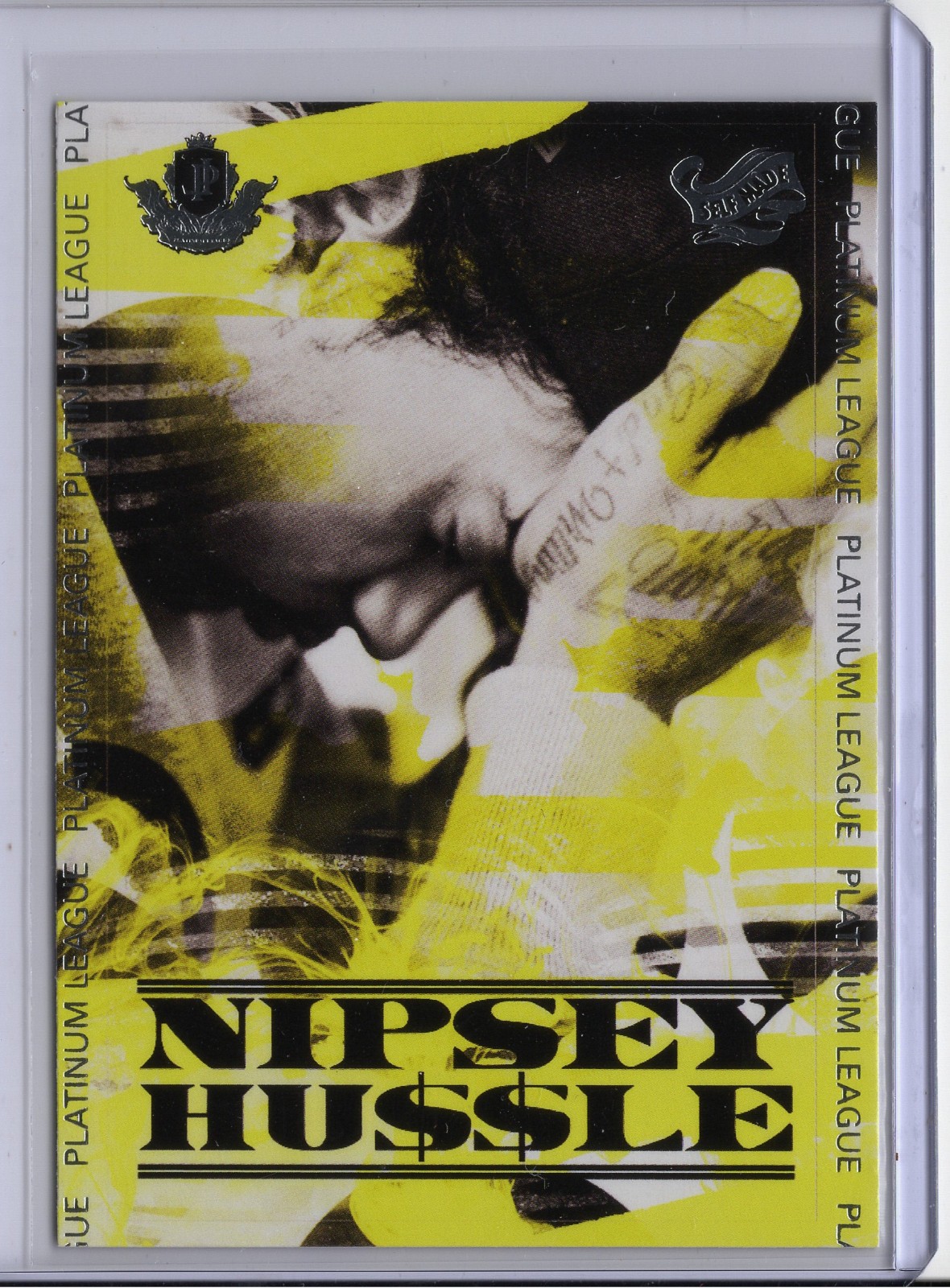 2012 PLATINUM LEAGUE NIPSEY HUSSLE CARD MINT Super Rare SSP 2012 PLATINUM LEAGUE NIPSEY HUSSLE CARD MINT Super Rare SSP