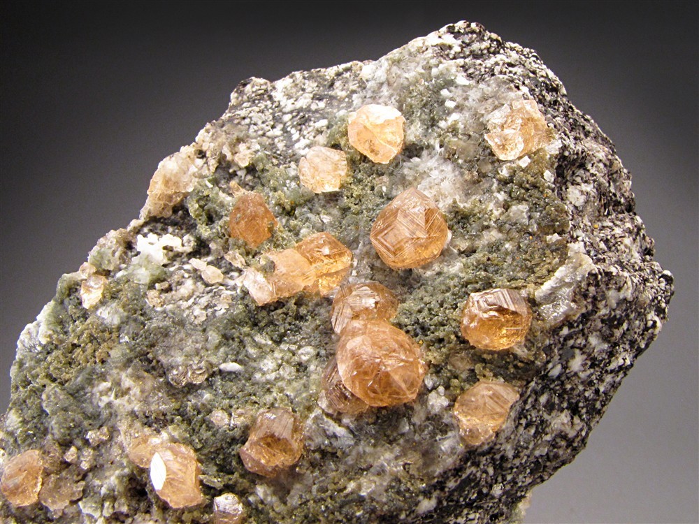 Grossular Garnet, Jeffrey Mine, Estrie, Quebec, Canada