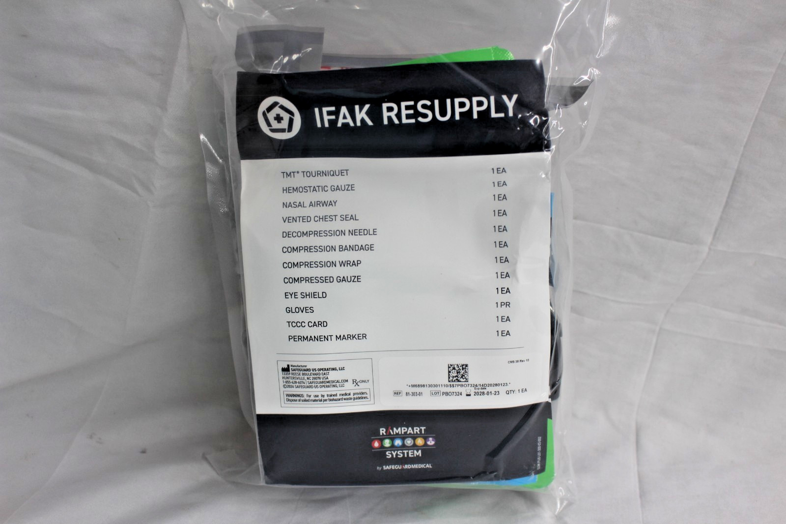 MARCH IFAK RESUPPLY KIT REFILL KIT  DATED  2028