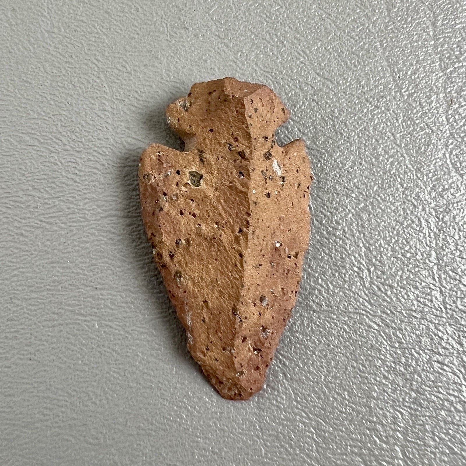 Vintage Arrowhead Hand Carved Natural Stone 1.75\