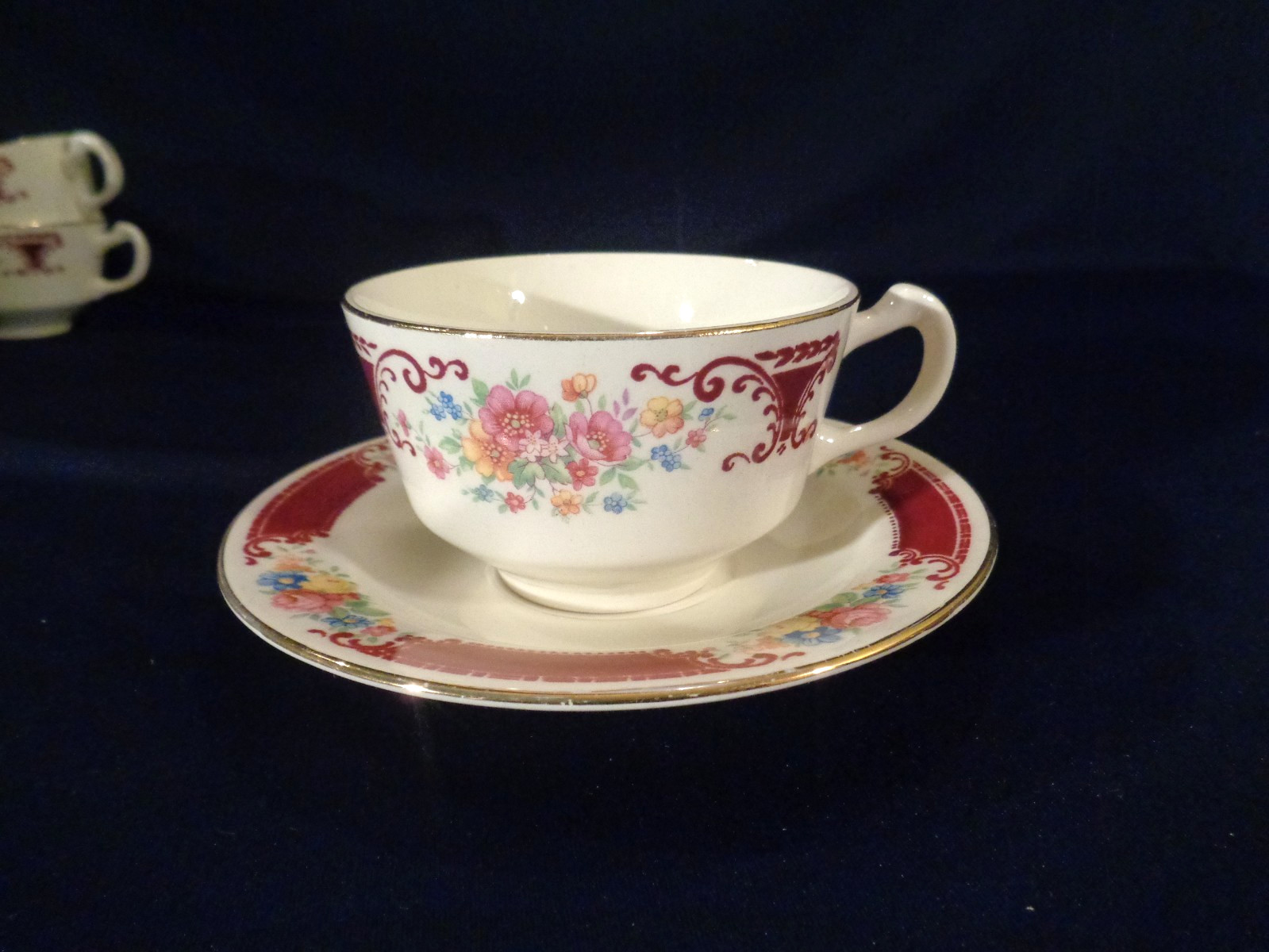 Homer Laughlin Brittany Majestic Replacement Cup and Saucer