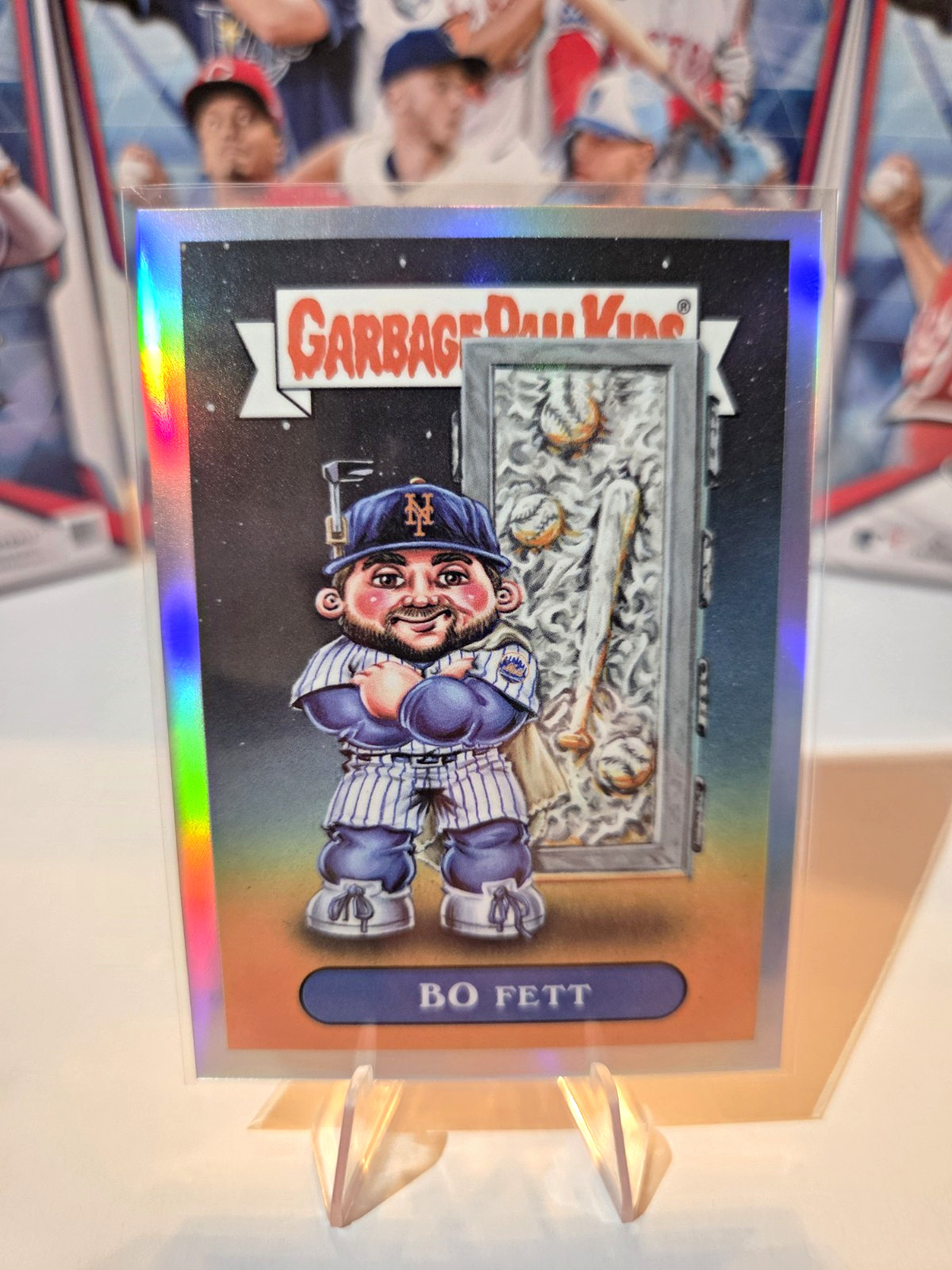 Topps 2026 Garbage Pail Kids Holographic GPK-8 Bo Fett Bo Bichette