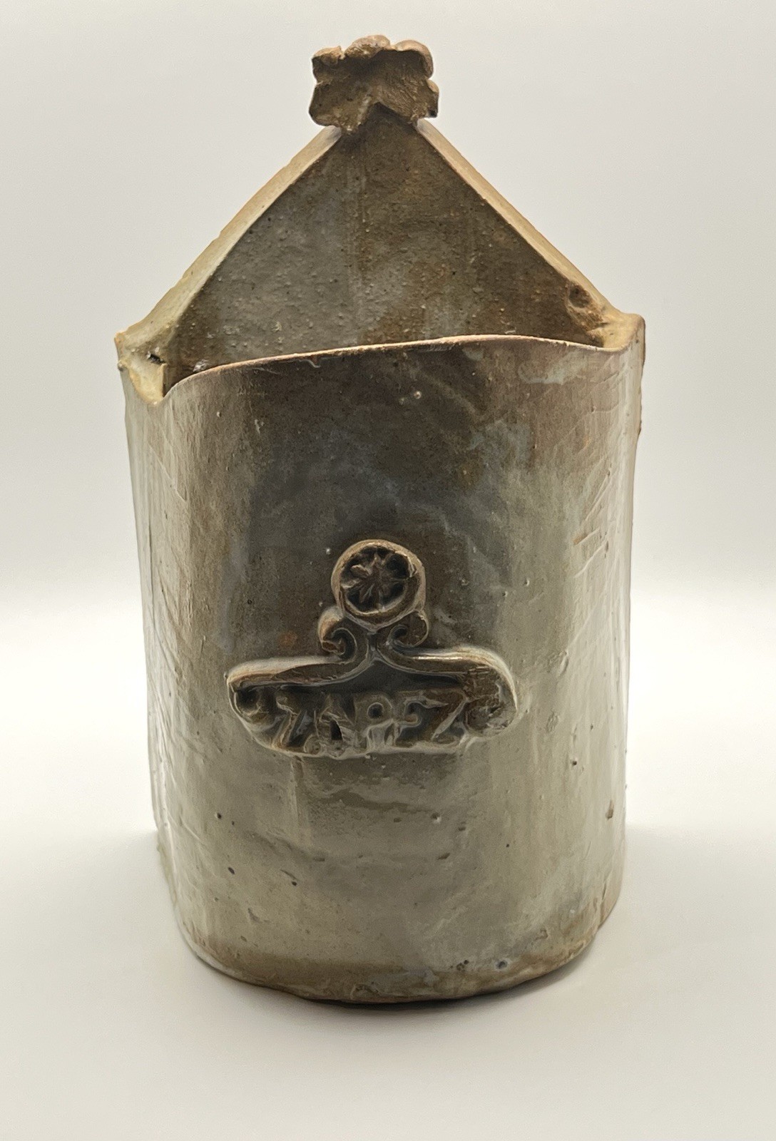 Jon Carlos Lopez Victorian House Ceramic Slab Art Planter Jon Carlos Lopez Victorian House Ceramic Slab Art Planter