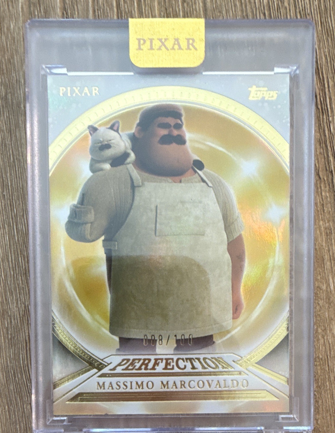 Topps 2025 Disney Pixar Perfection Massimo Marcovaldo PP-85 #008/100