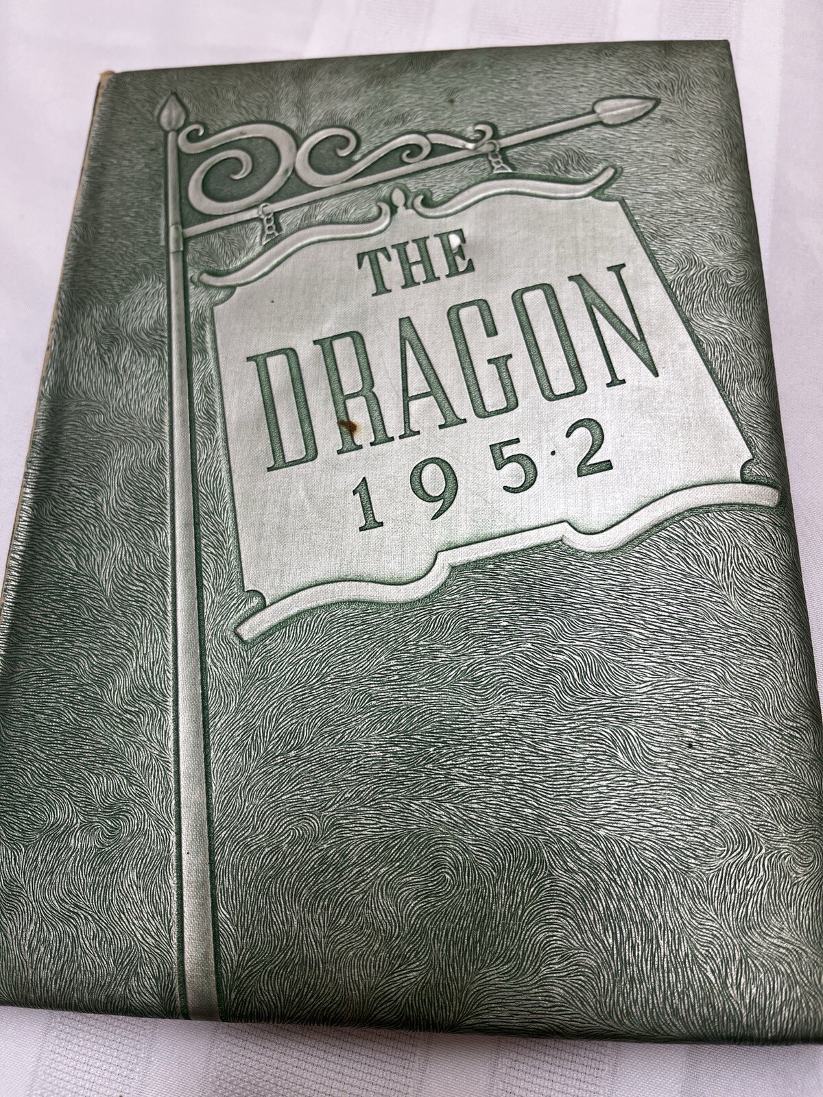 Vintage 1952 THE DRAGON Schoolfield, Danville Virginia VA High School Yearbook