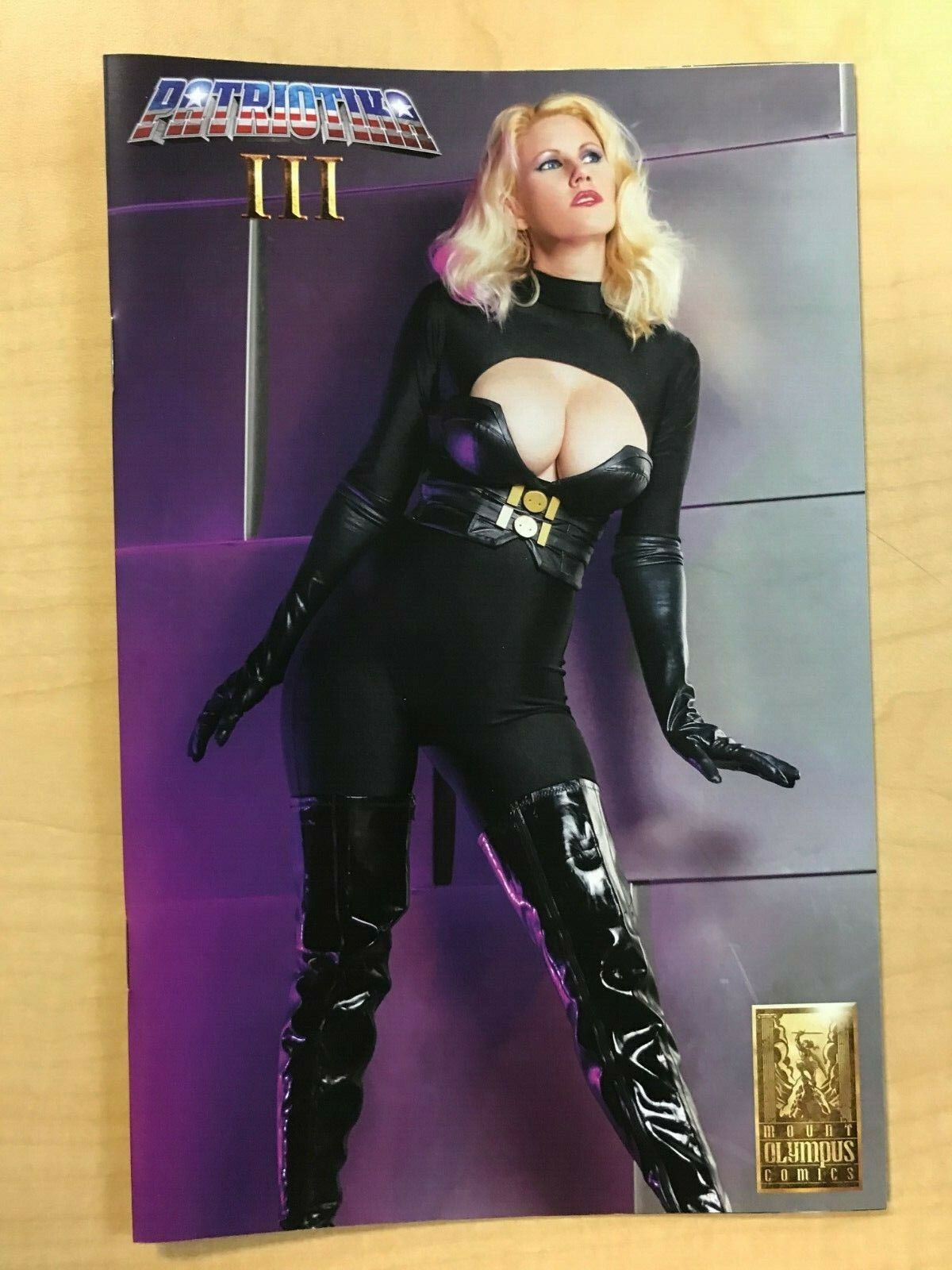 Patriotika #3 AZ Powergirl Cara Nicole Darth Vader Cosplay Variant Mount Olympus