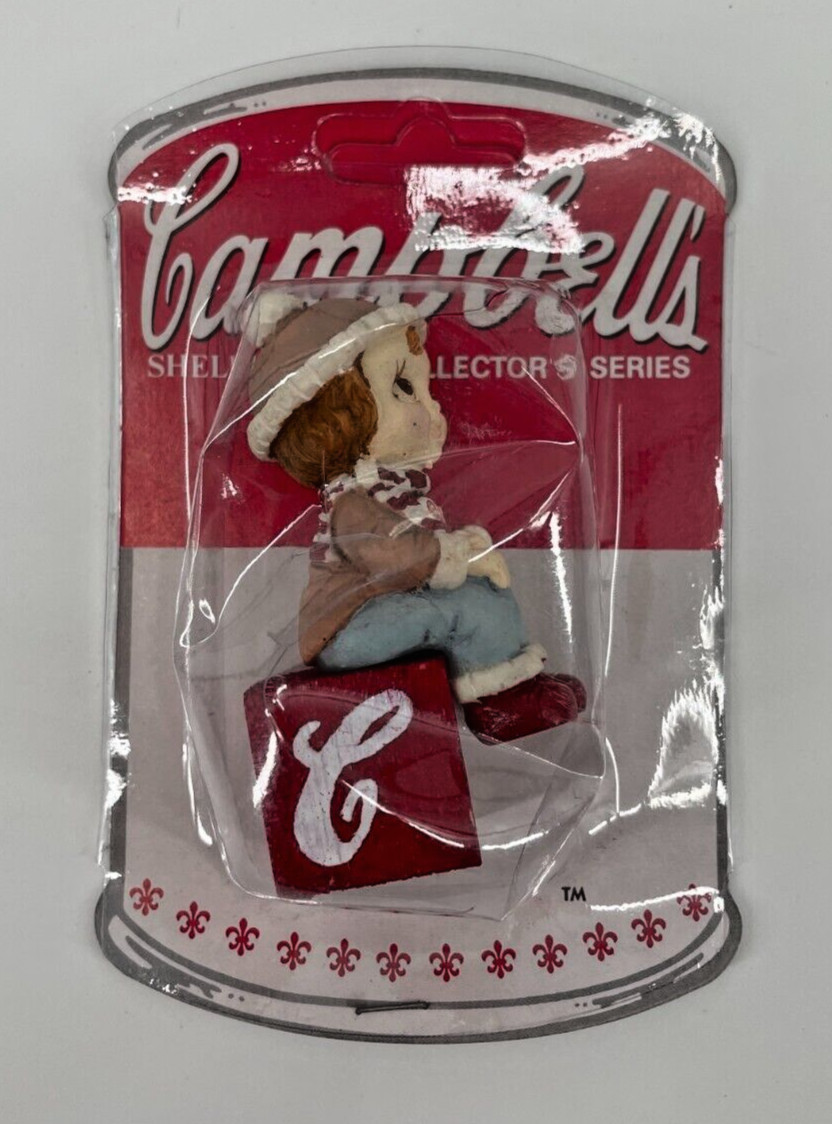 Campbell\'s Shelfkins Collector\'s Series 1990 Souper Kids Sitting Schoolboy