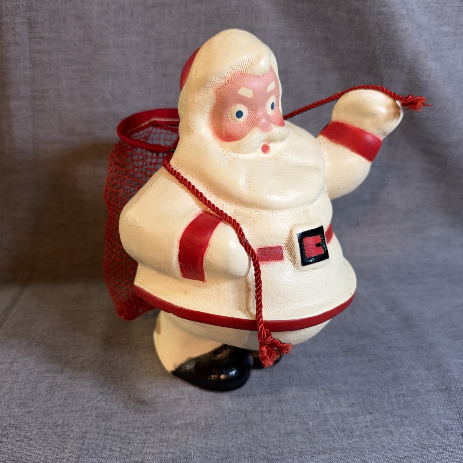 Vintage 1940s Harry & David Paper Mache Santa Claus-Rare Condition-Christmas Vintage 1940s Harry & David Paper Mache Santa Claus-Rare Condition-Christmas