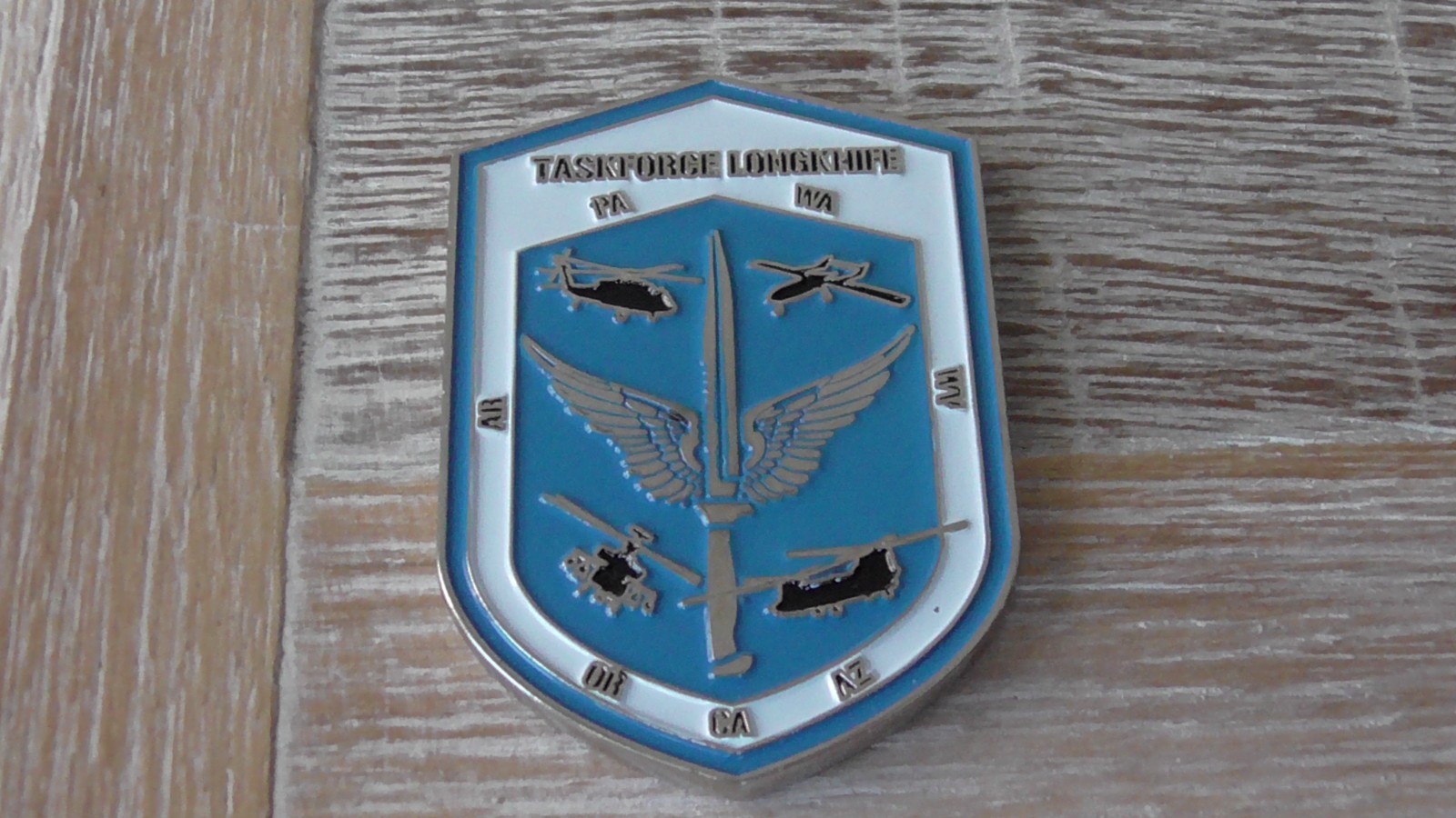 US Army Operation Spartan Shield and Operation Inherent Resolve Challenge Coin