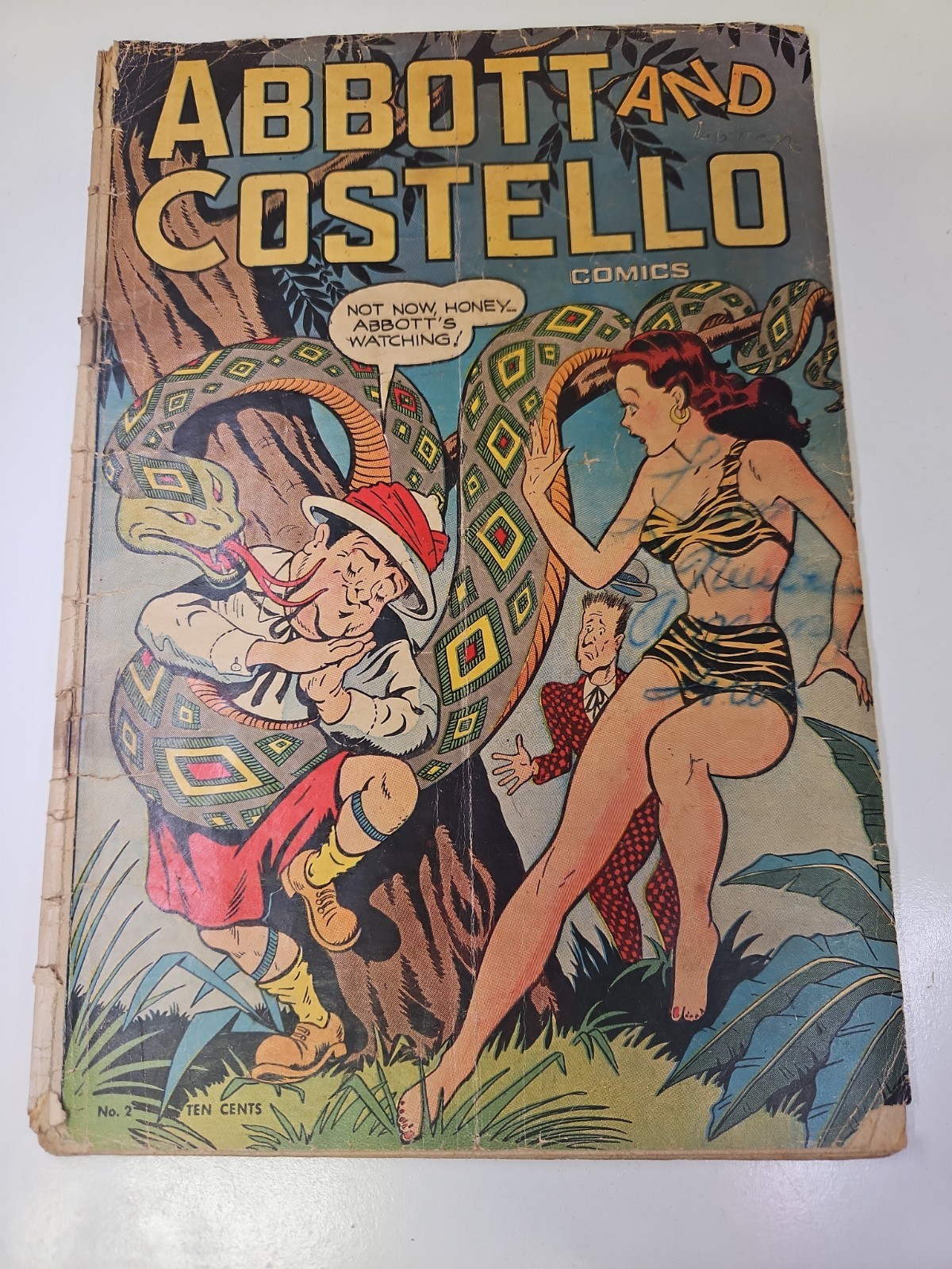 Abbott And Costello Comics #2 (1948, St John Publishing Golden Age 10 Safari