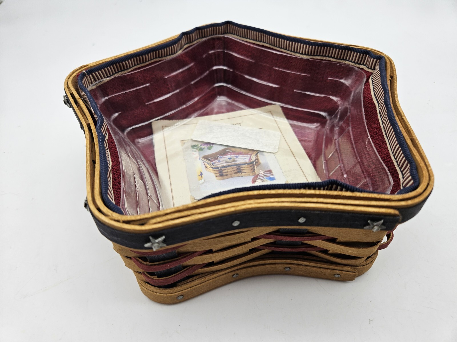 Longaberger Proudly American 30th Anniversary Little Star Basket Set