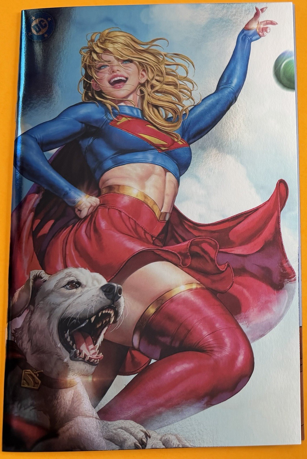 SUPERGIRL AND THE LEGION OF SUPER HEROES #23 EBAY KYUYONG EOM FOIL EXCLUSIVE 1 SUPERGIRL AND THE LEGION OF SUPER HEROES #23 EBAY KYUYONG EOM FOIL EXCLUSIVE 1