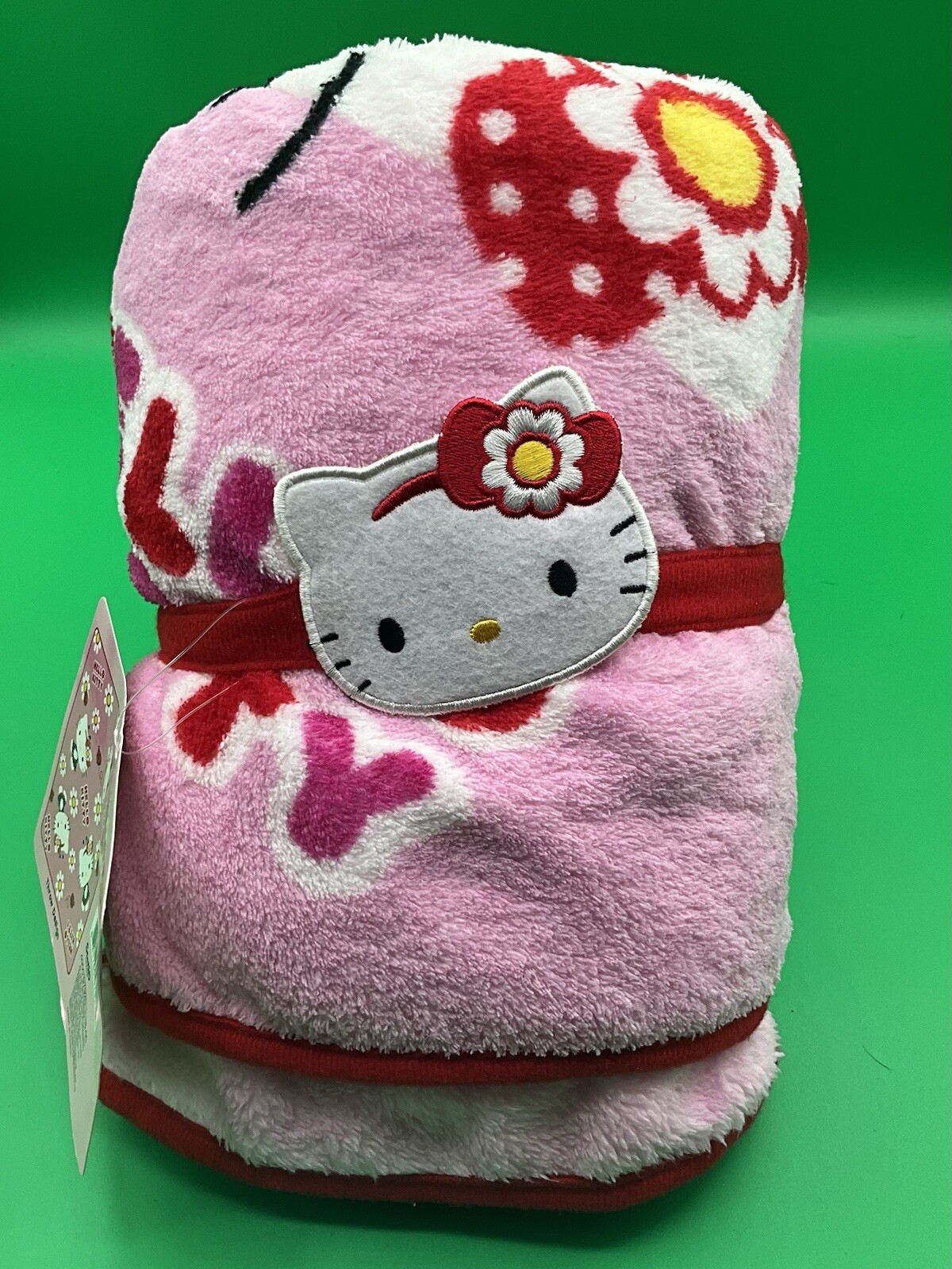 A Very Rare NWT Vintage Sanrio 2012 Hello Kitty Throw Blanket A Very Rare NWT Vintage Sanrio 2012 Hello Kitty Throw Blanket