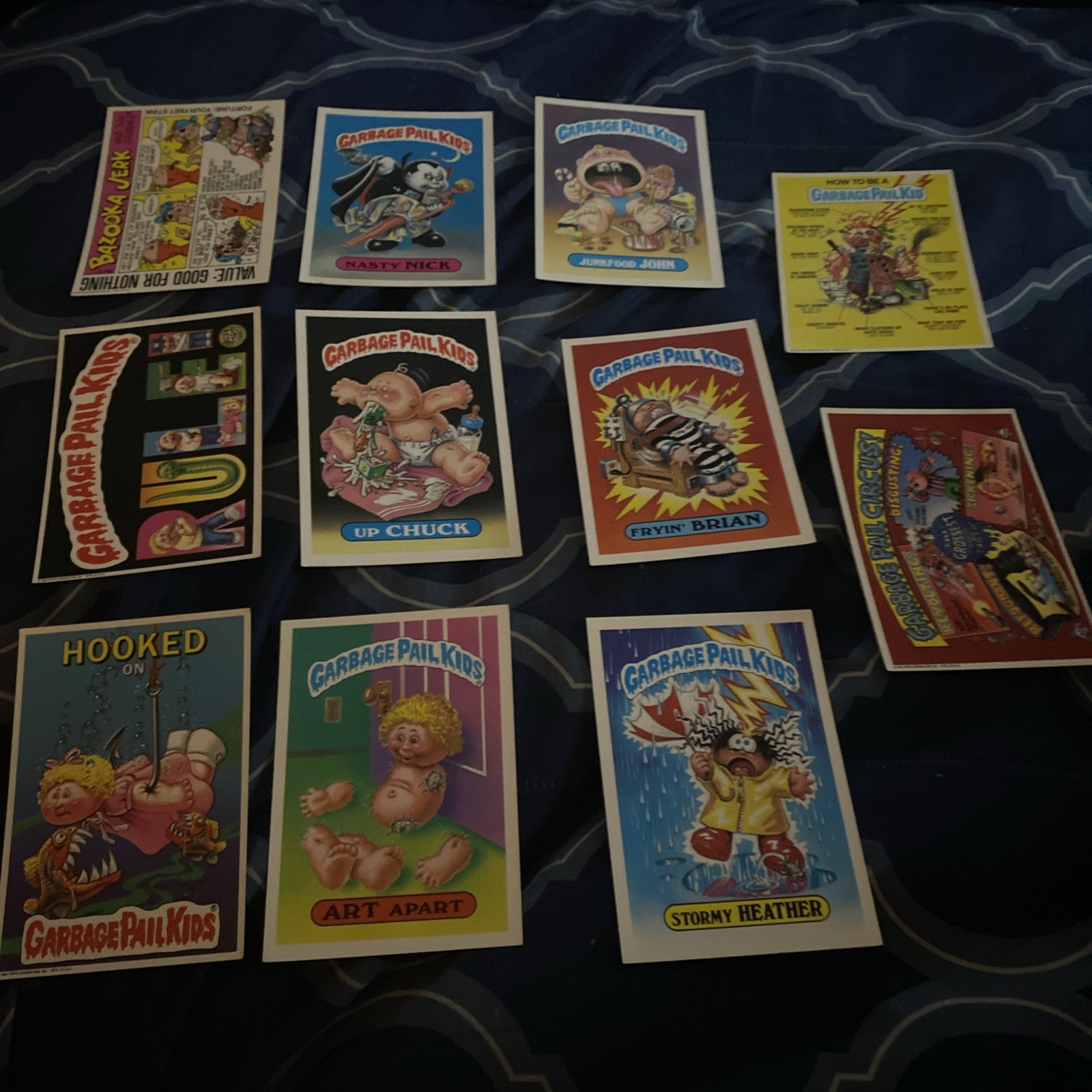 Garbage Pail Kids Original Large Cards Great Condition 1,2,3,4,6,7 10, 11 Low#