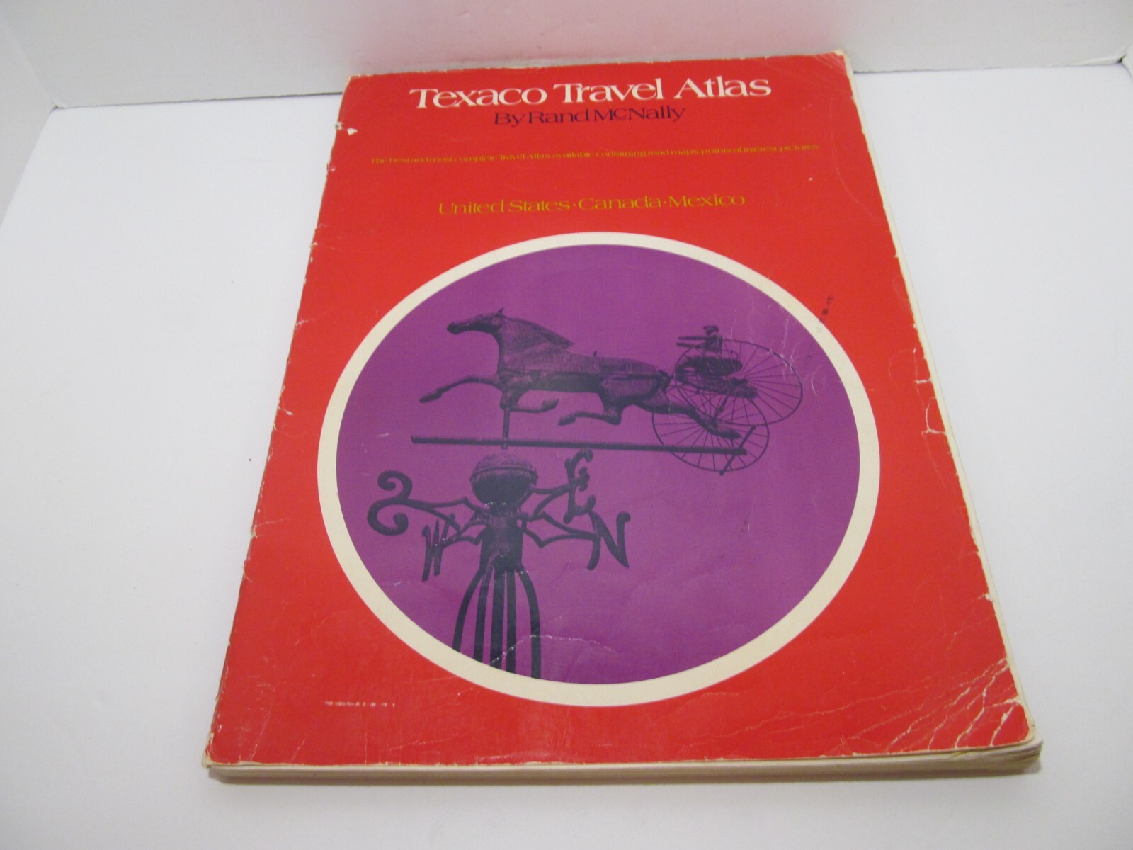 1970 Rand McNally Texaco Travel Atlas US, Canada, Mexico