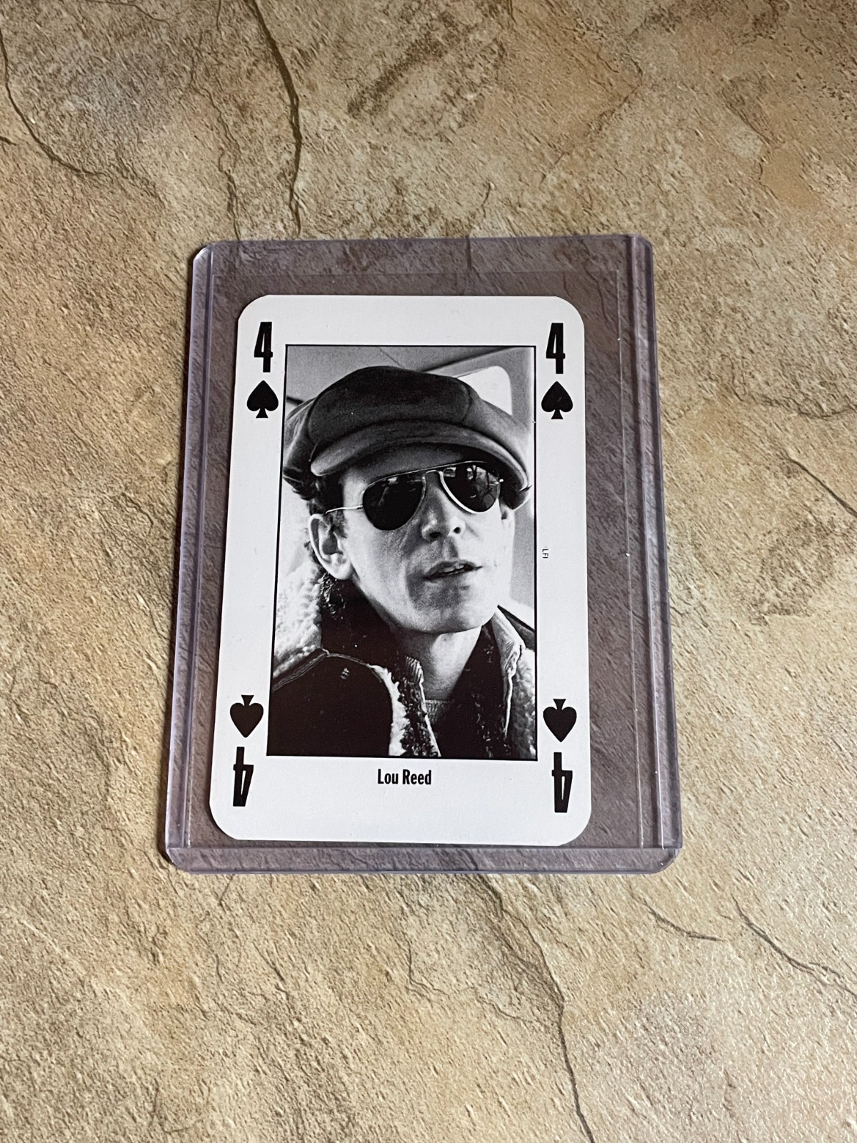 1992 NME Leader of the Pack Lou Reed Four of Spades