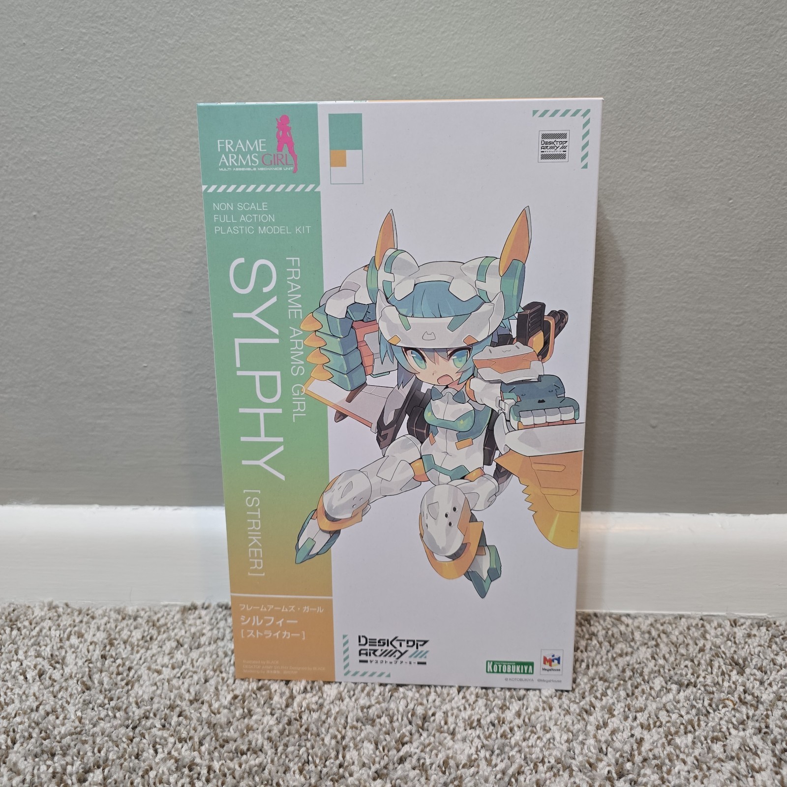 Kotobukiya Frame Arms Girl Sylphy Striker 110mm Non Scale Model Kit New