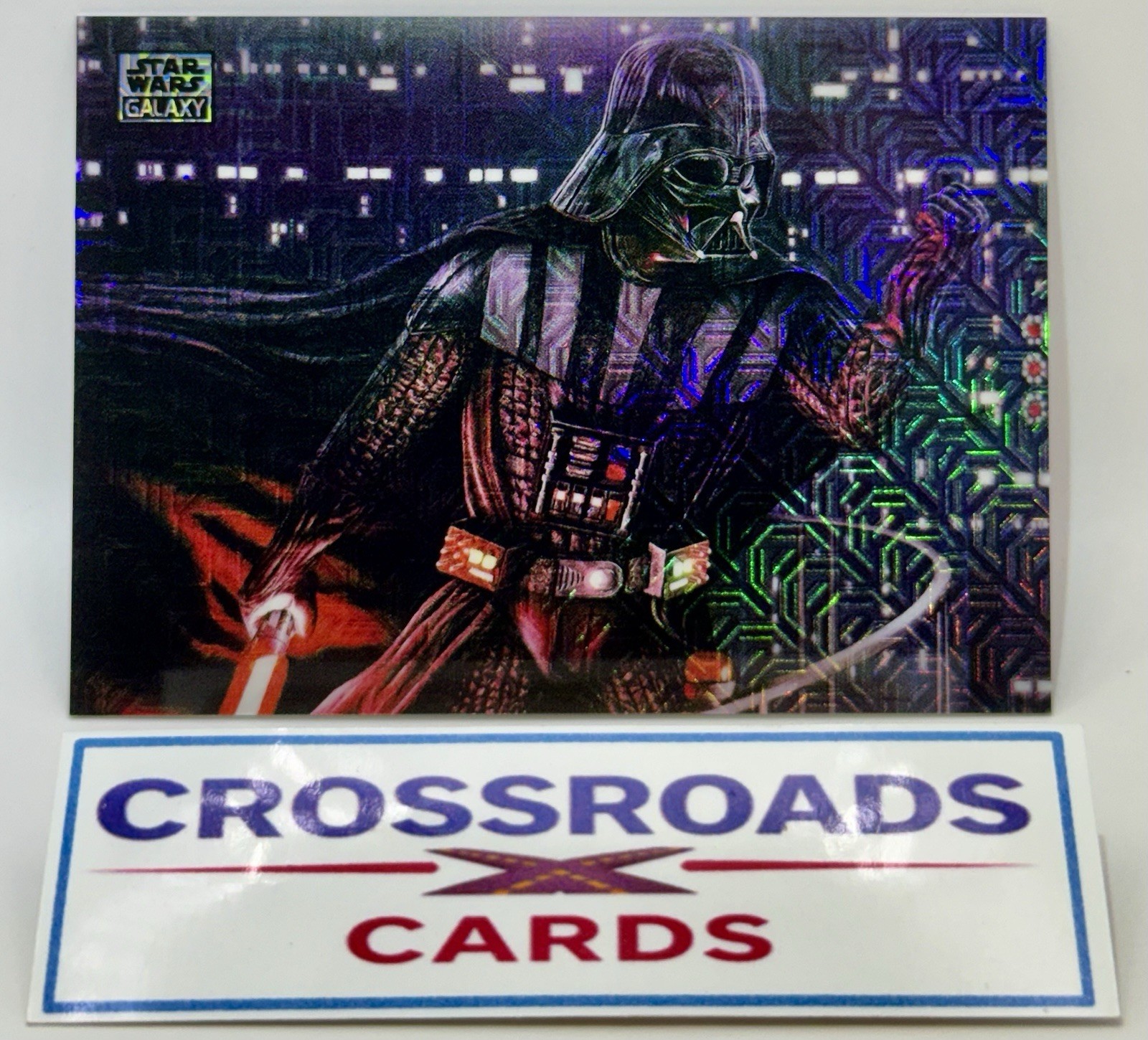 2026 Topps Star Wars Galaxy  Power Of The Dark Side # 53 Mojo /50 Darth Vader