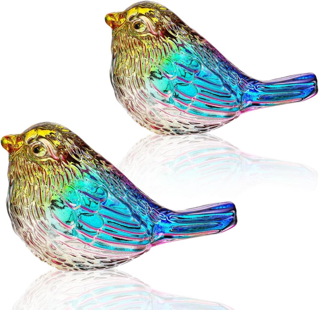 H&D HYALINE & DORA Set of 2 Crystal Birds Figurine Bird Gifts for Women Men B... H&D HYALINE & DORA Set of 2 Crystal Birds Figurine Bird Gifts for Women Men B...