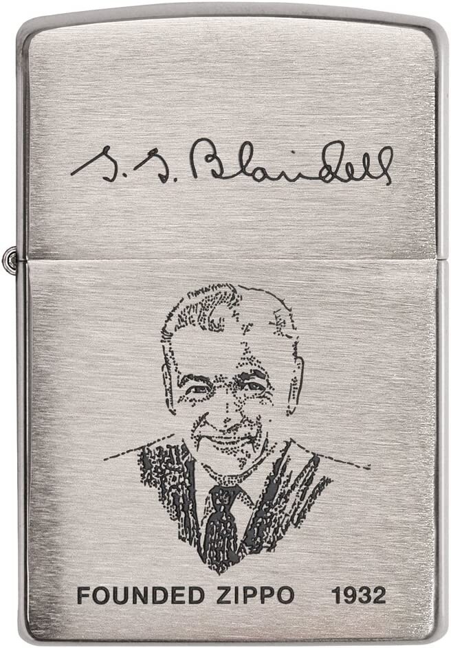 Zippo 200FL Founder Brushed Chrome